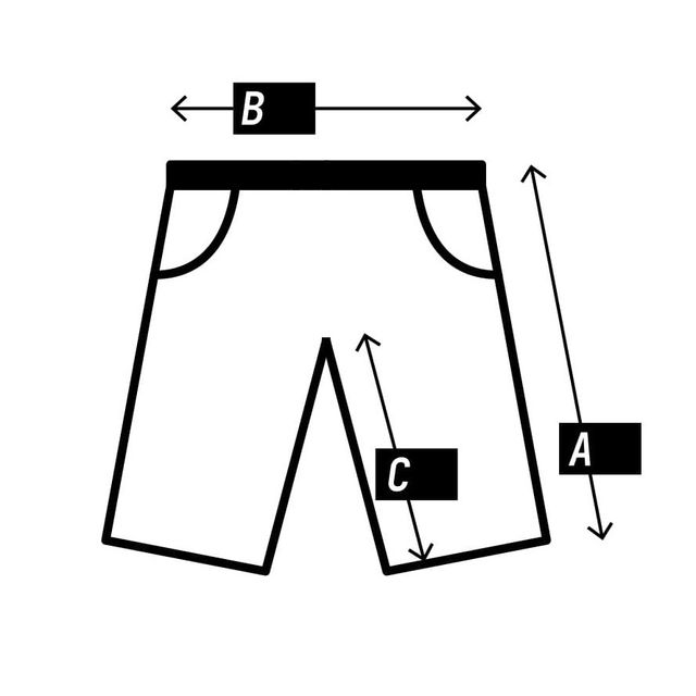 Size chart pictogram