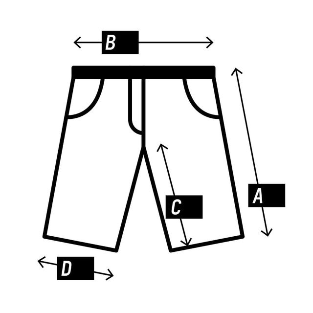 Size chart pictogram