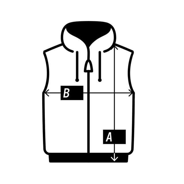 Size chart pictogram