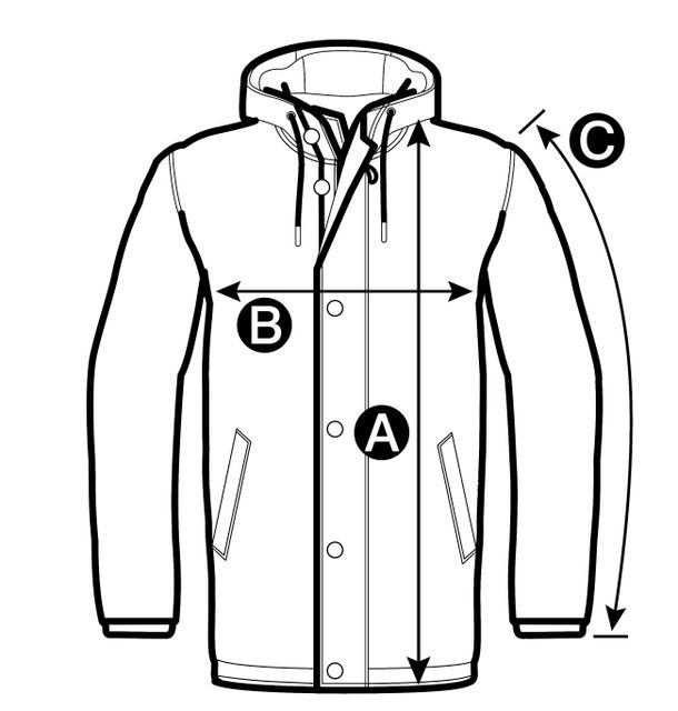 Size chart pictogram