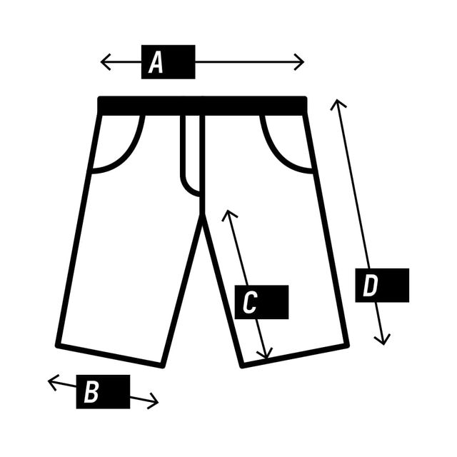 Size chart pictogram